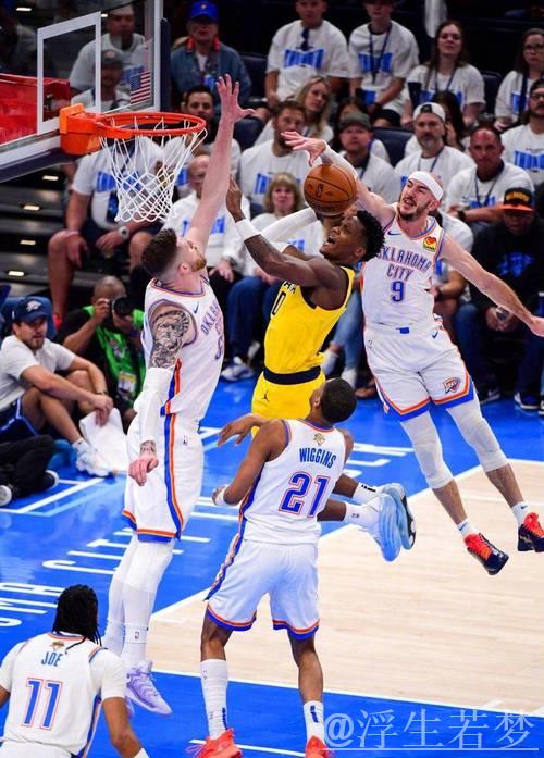 亚历山大24分难救主 哈利伯顿22+9+11助步行者击败雷霆